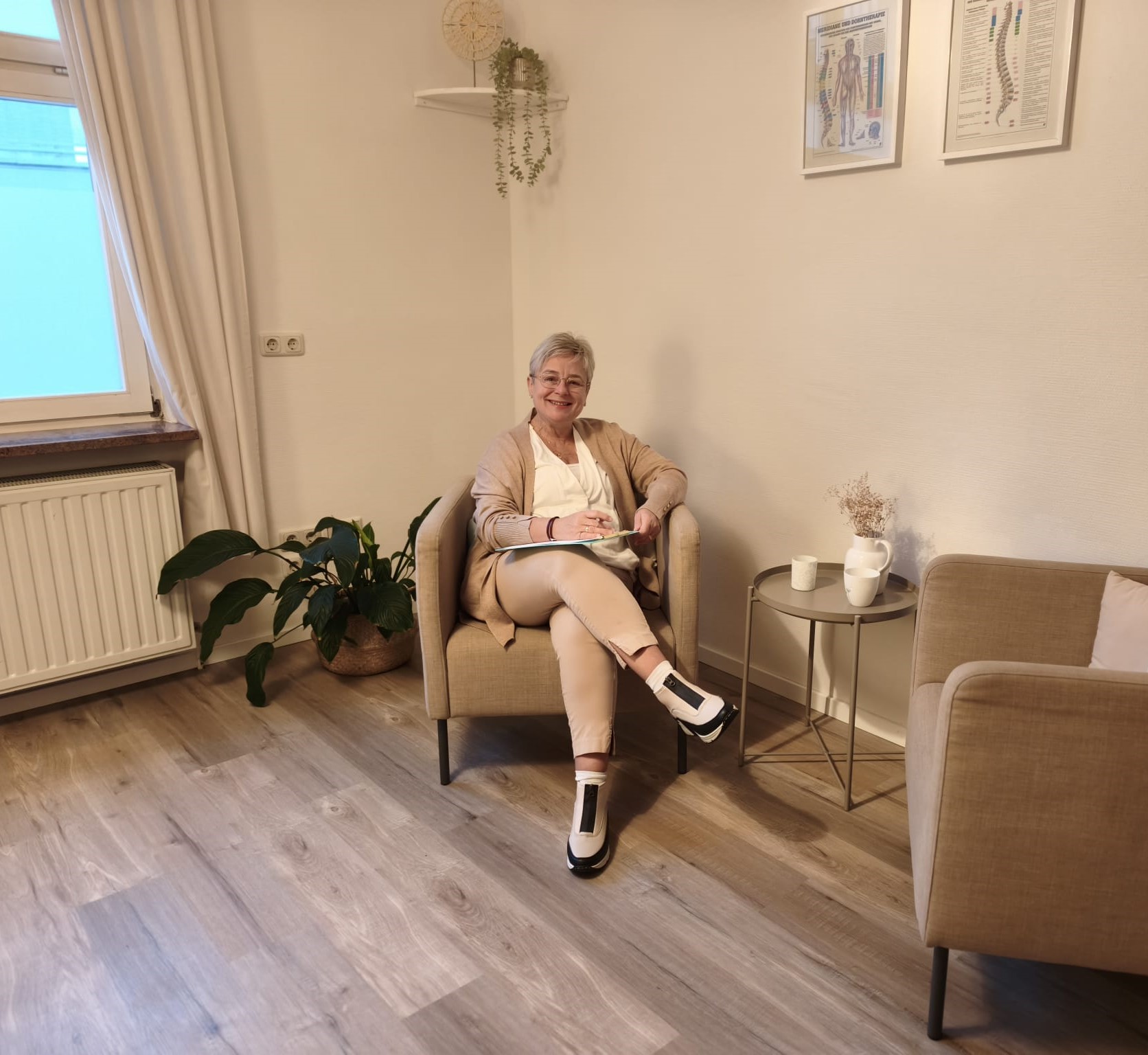 Sabine Schwarz im Studio Frieda